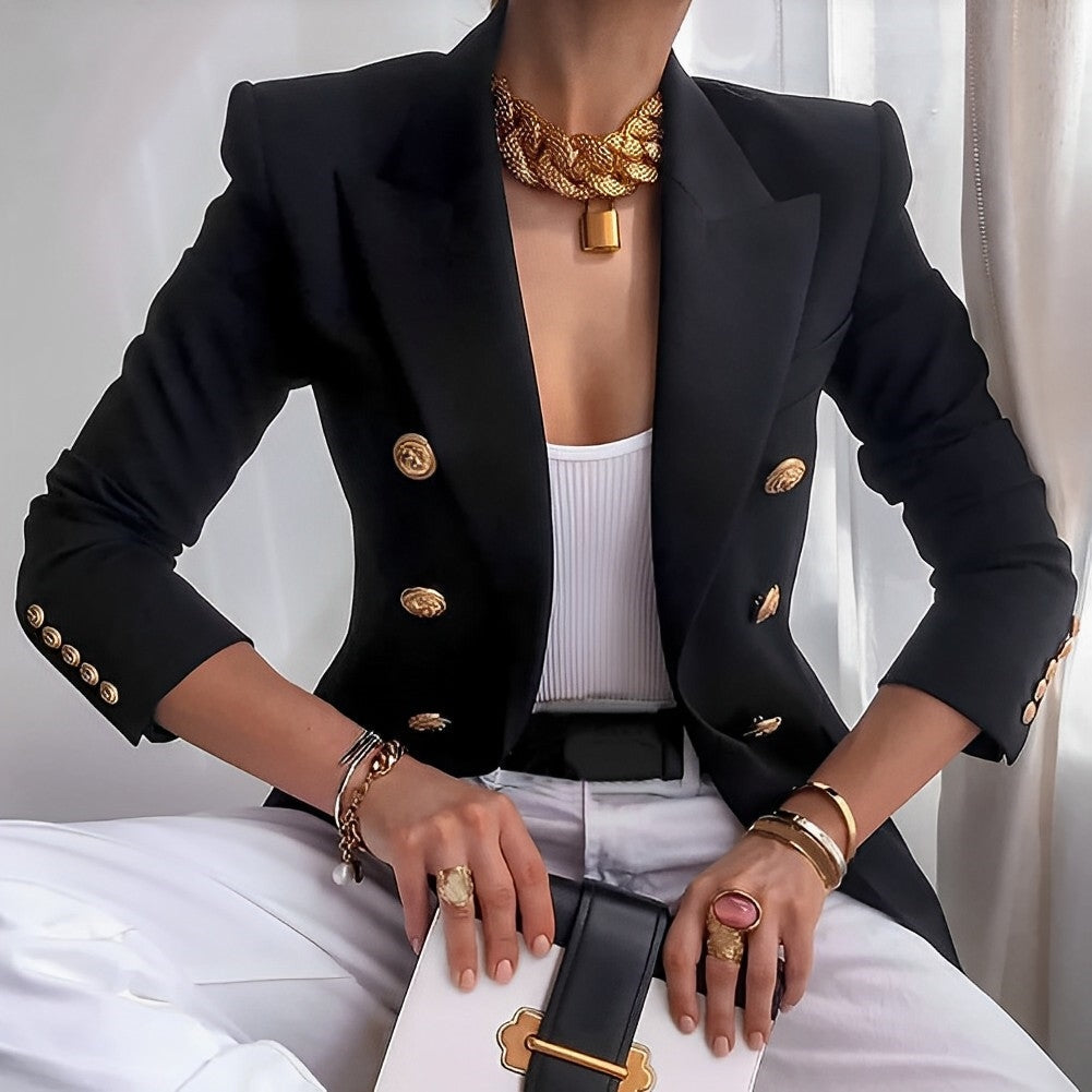 Blazer entallado con corte slim y detalles refinados | Ideal para primavera y otoño
