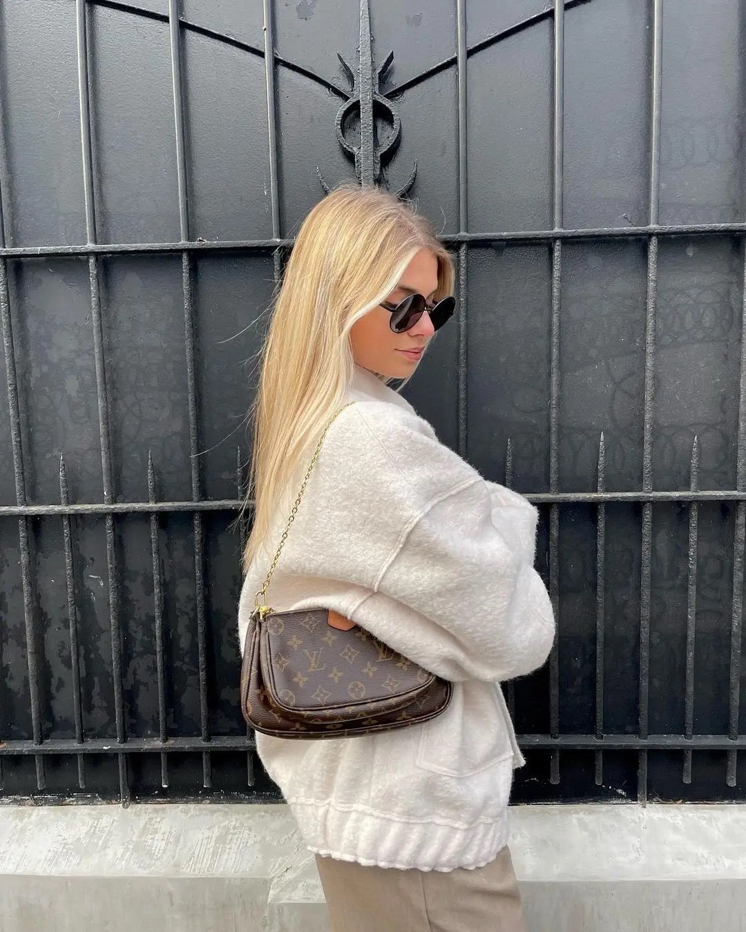 Chaqueta de tweed cálida para mujer con diseño clásico | Ideal para invierno