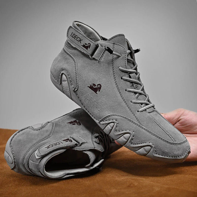 Zapatos Descalzos Antideslizantes Con Cuero Transpirable | Ideal Para Primavera Y Otoño
