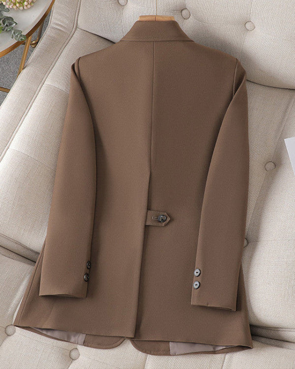 Chaqueta de Traje Elegante para Mujer | Ideal para Primavera y Otoño
