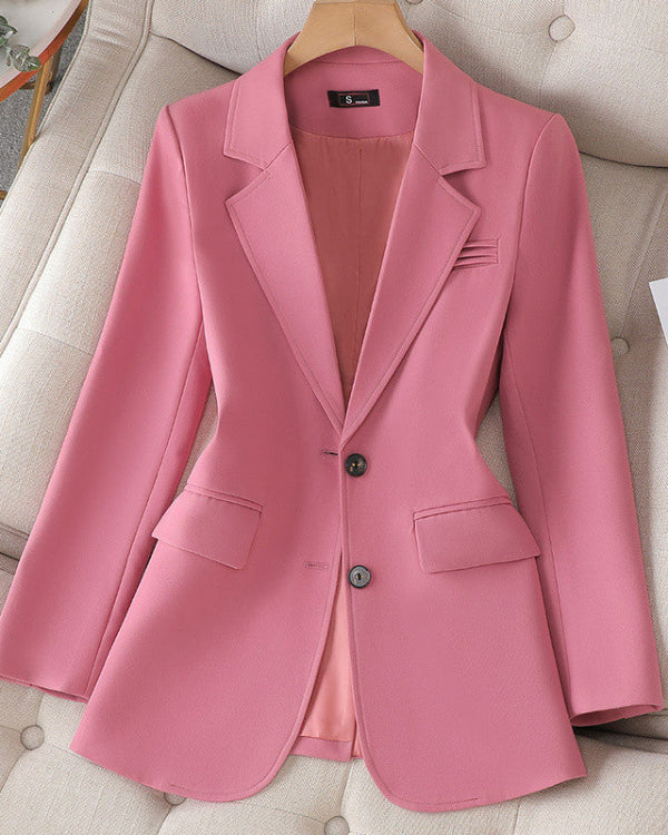 Chaqueta de Traje Elegante para Mujer | Ideal para Primavera y Otoño