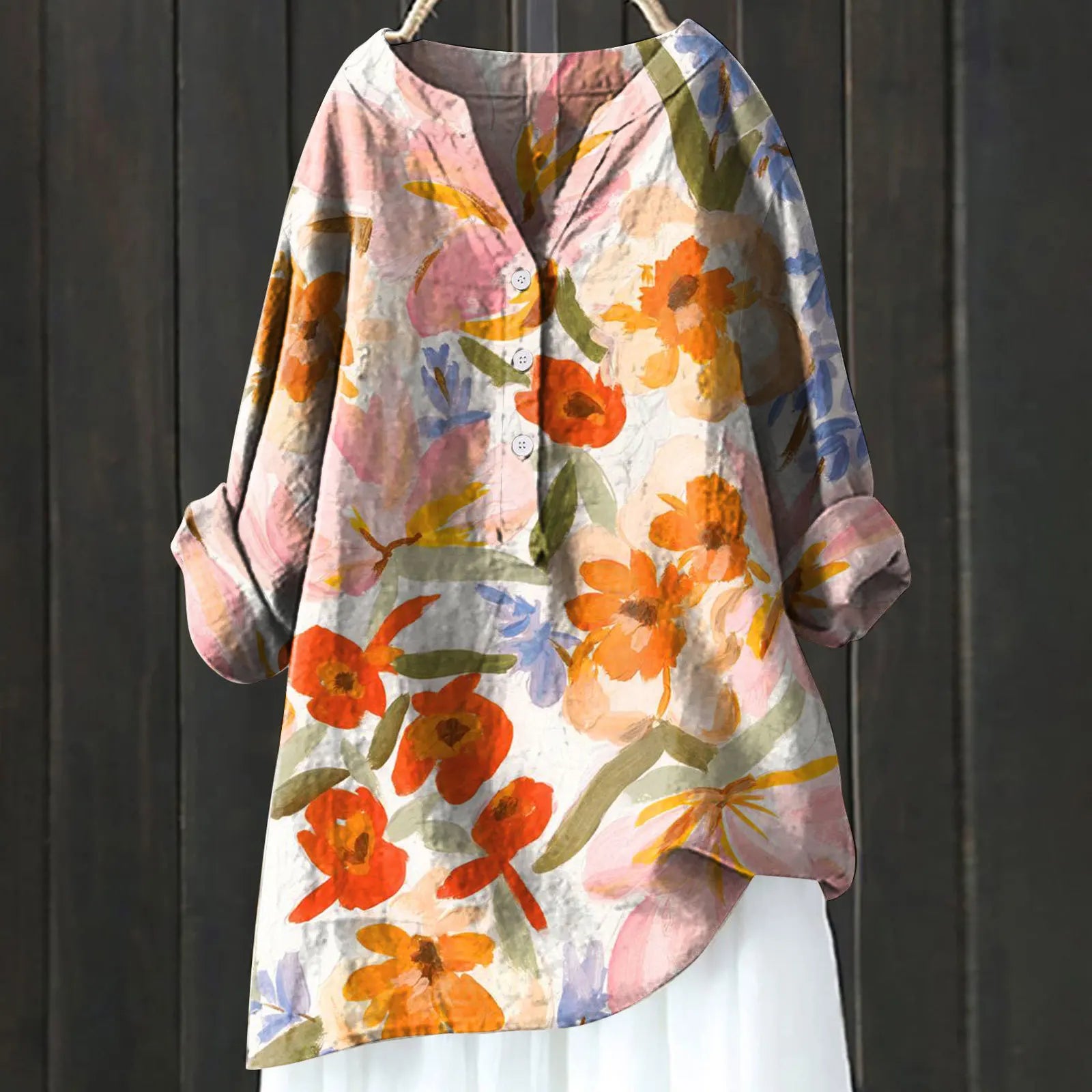 Blusa ligera con corte elegante | Ideal para primavera y verano