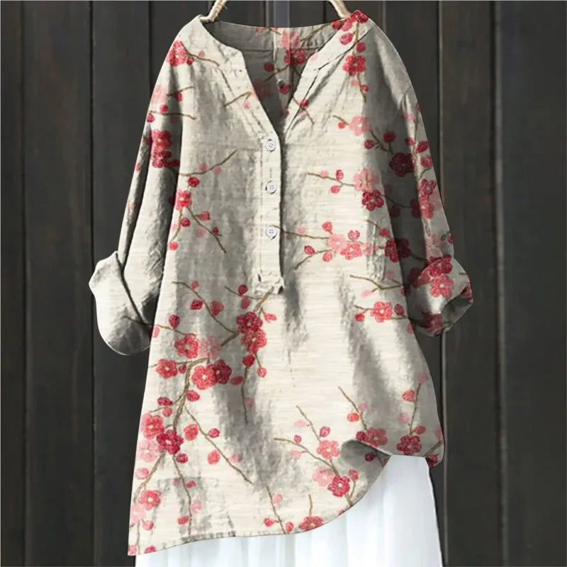 Blusa ligera con corte elegante | Ideal para primavera y verano