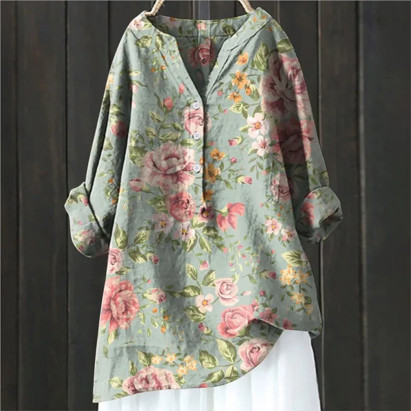 Blusa ligera con corte elegante | Ideal para primavera y verano
