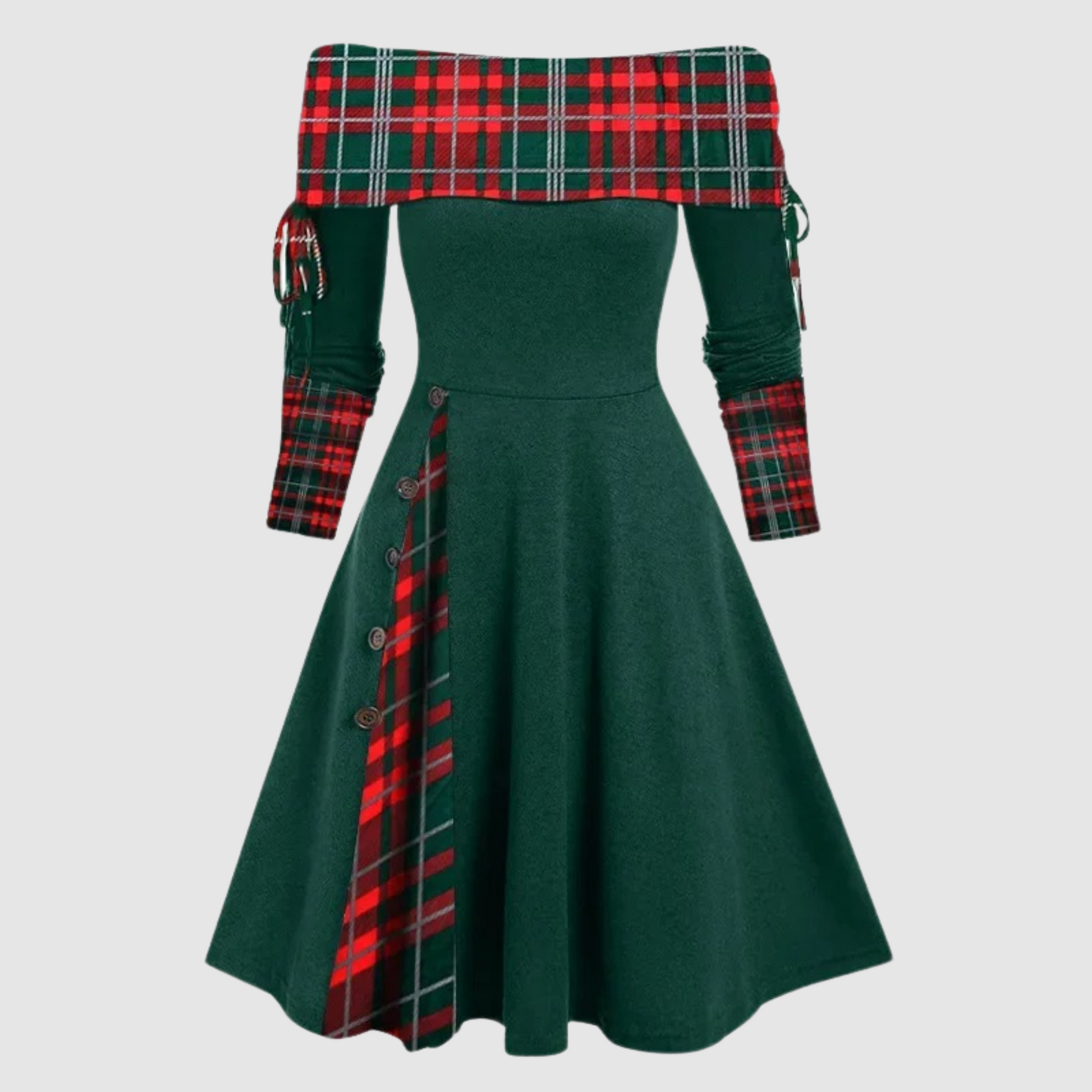 Vestido Corto De Punto De Manga Larga | Ideal Para Primavera Y Otoño