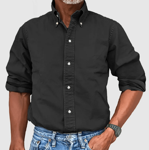 Camisa Clásica de Manga Larga para Hombres - Diseño Atemporal