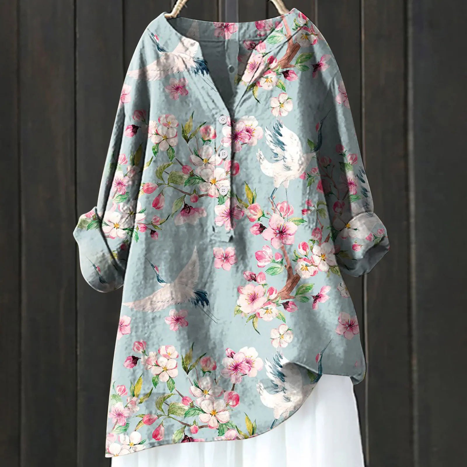 Blusa ligera con corte elegante | Ideal para primavera y verano