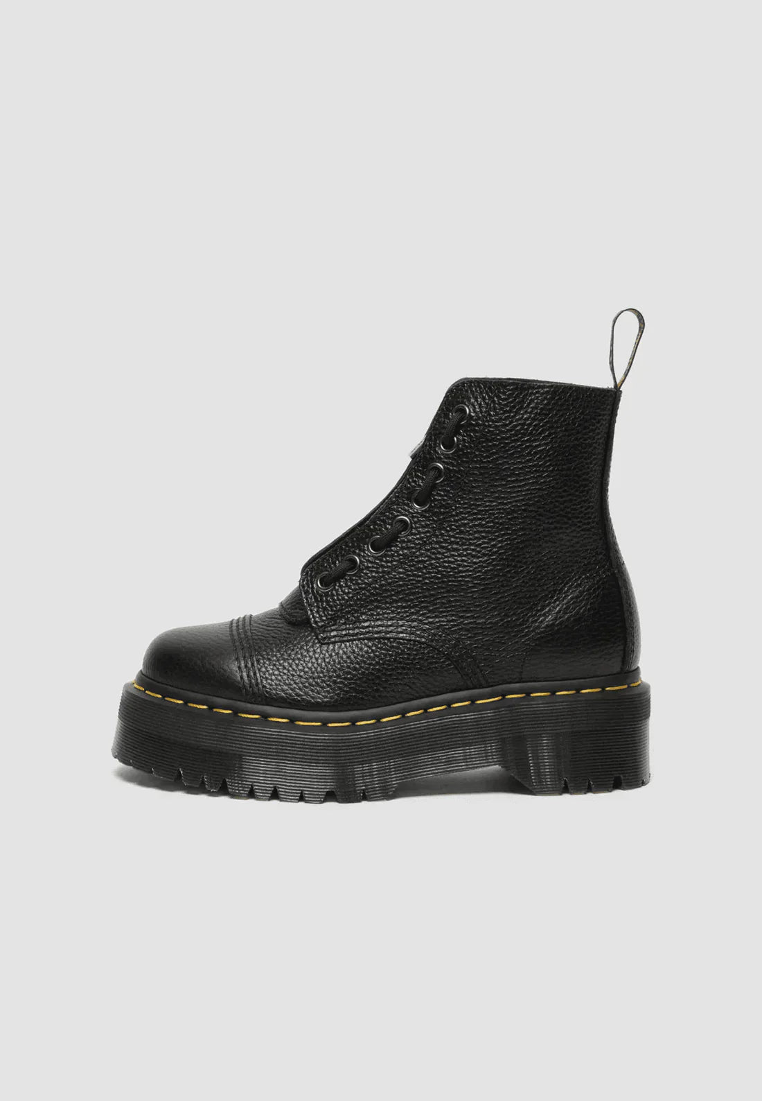 Botines de cuero con tacón y suela resistente | Ideal para otoño e invierno