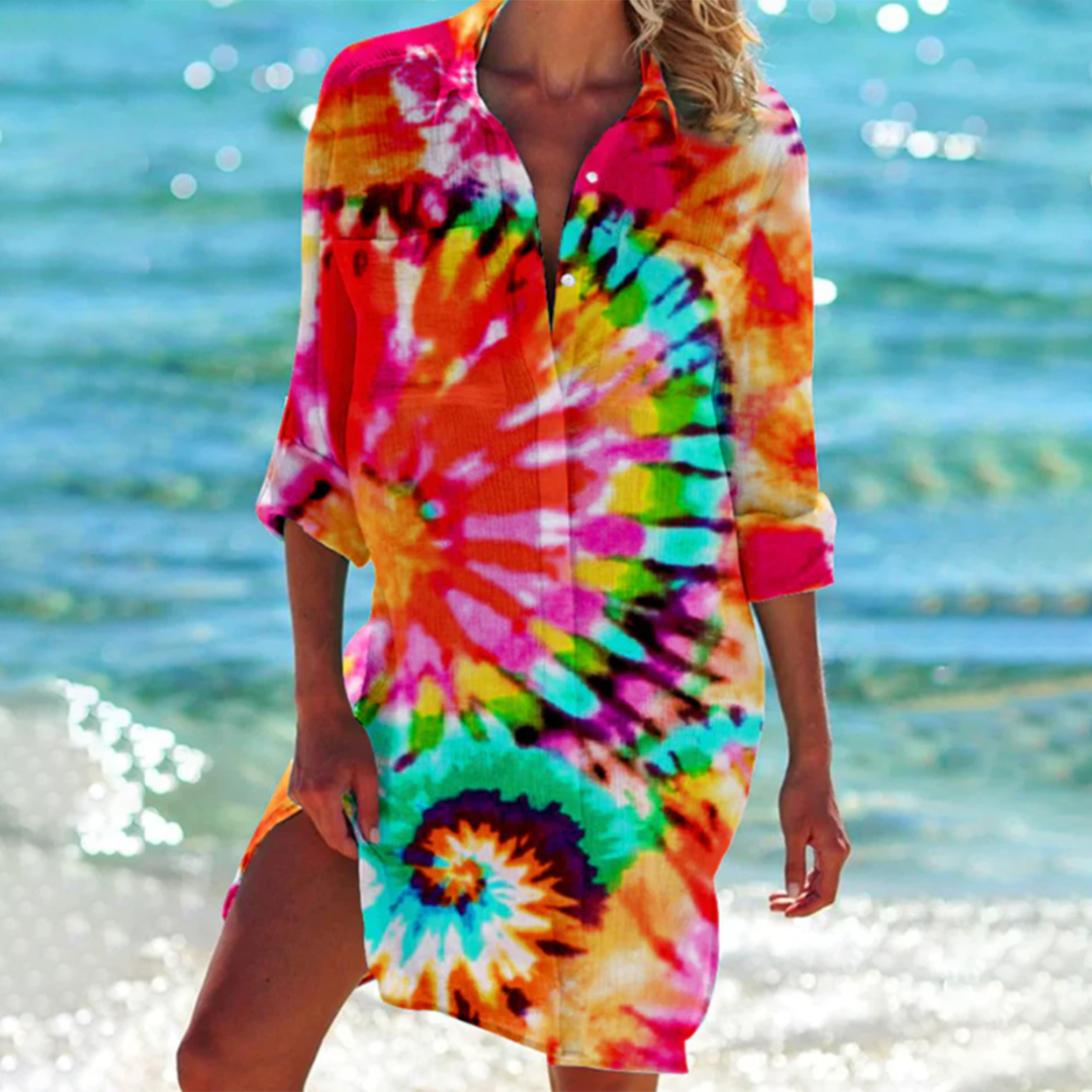 Camisa De Mujer De Manga Corta Y Tejido Ligero | Ideal Para Verano