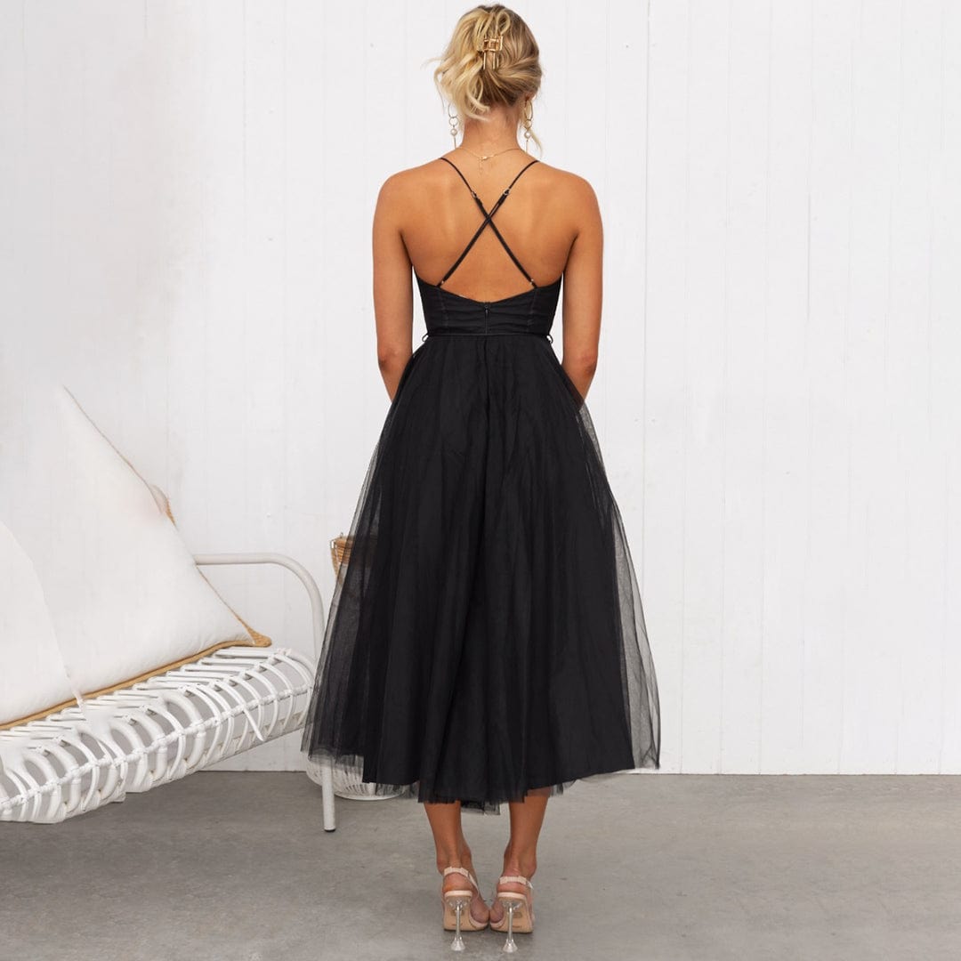 Vestido Midi de Verano para Mujer con Silueta Fluida | Ligero y Transpirable