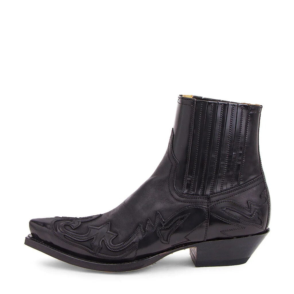 Botas Vaqueras para Mujer con Detalles Bordados