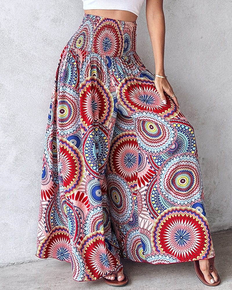 Gabi - Pantalón Floral Elegante