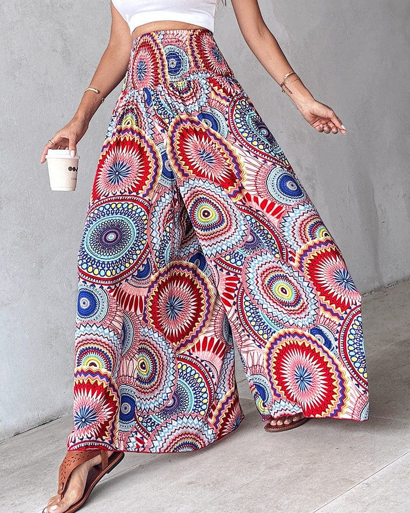 Gabi - Pantalón Floral Elegante