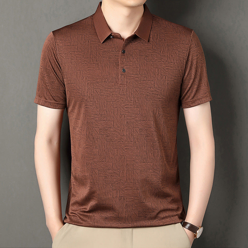 Camisa de Manga Corta de Hielo con Estampado | Ideal para el Verano