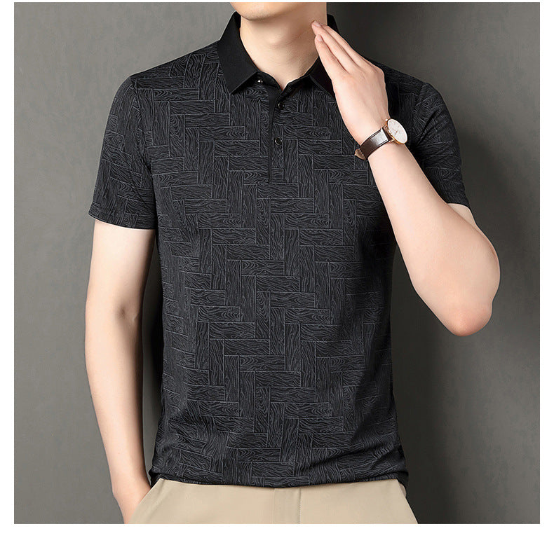 Camisa de Manga Corta de Hielo con Estampado | Ideal para el Verano