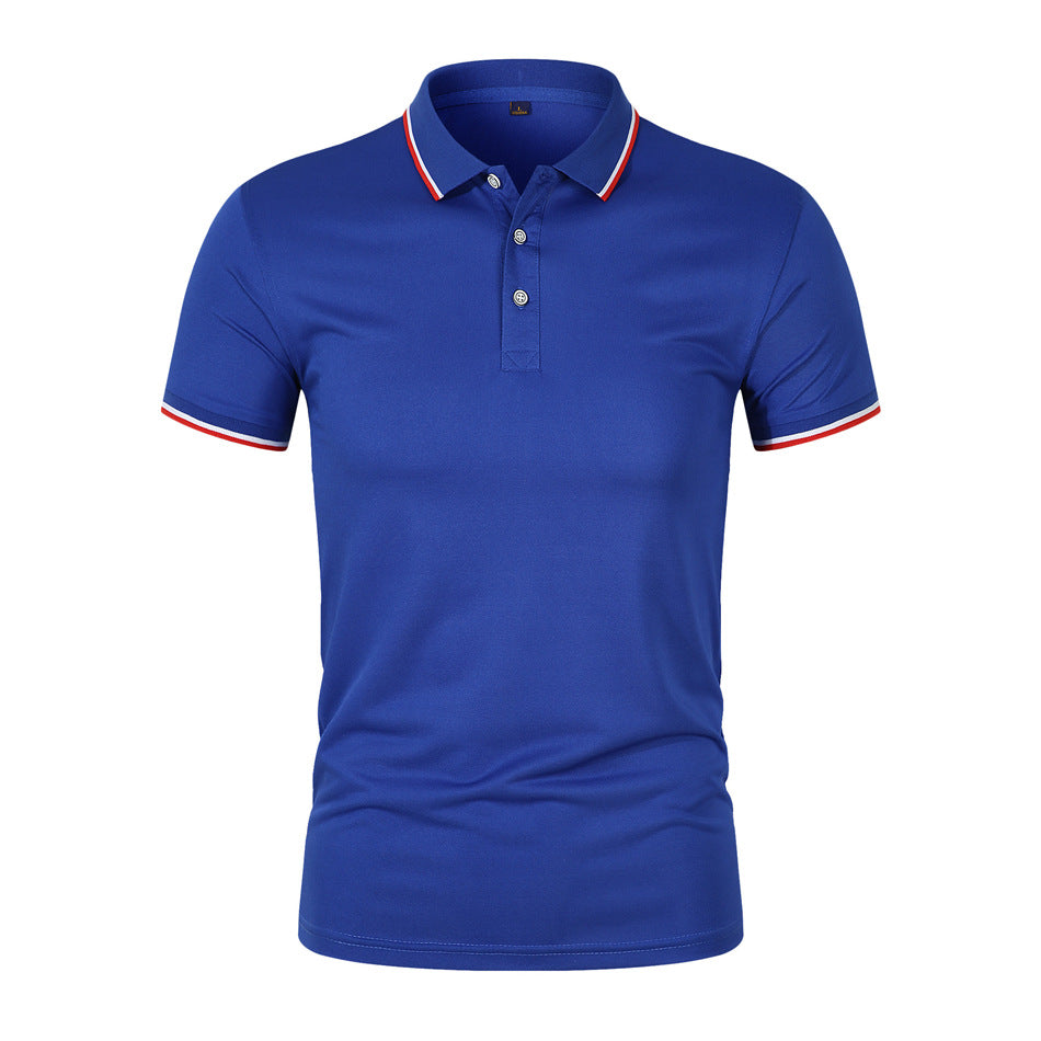 Camiseta de Hombre de Color Sólido de Manga Corta | Ideal para Verano