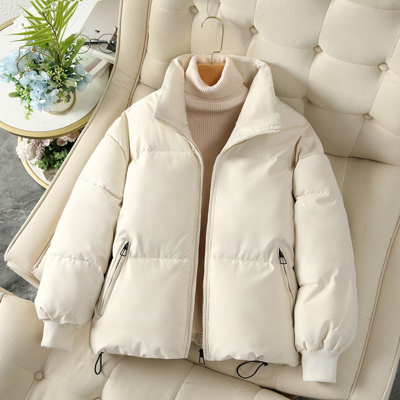 Chaqueta Corta Acolchada con Bolsillos | Ideal para Invierno