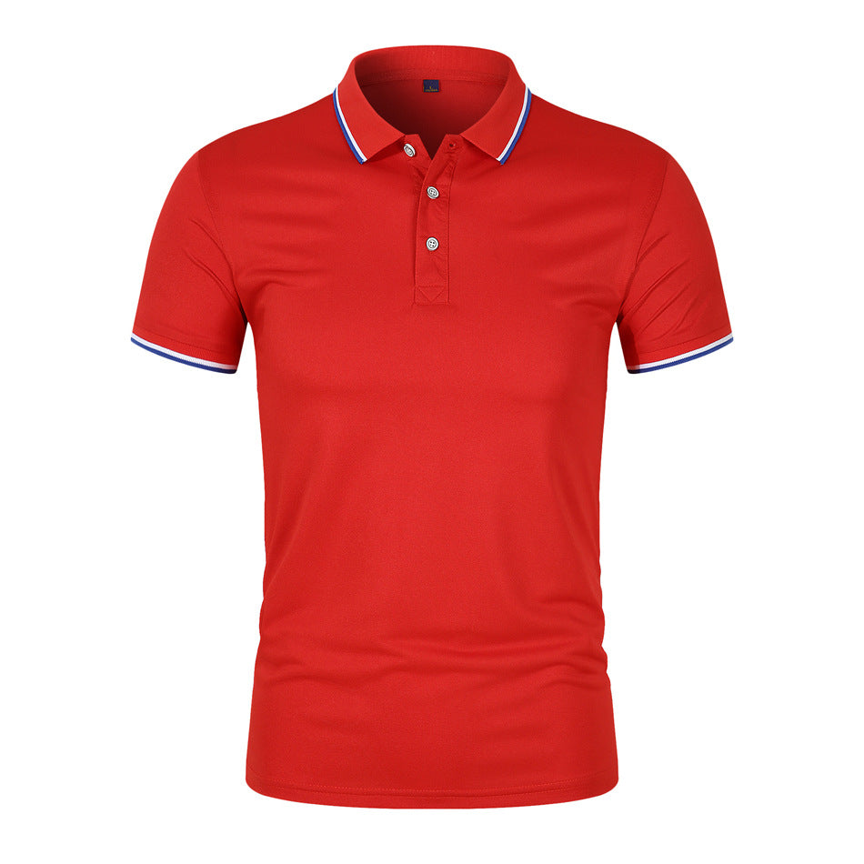 Camiseta de Hombre de Color Sólido de Manga Corta | Ideal para Verano
