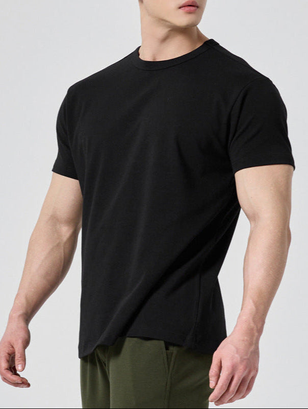 Camiseta Deportiva de Hombre con Cuello Redondo y Manga Corta | Ideal para el Verano