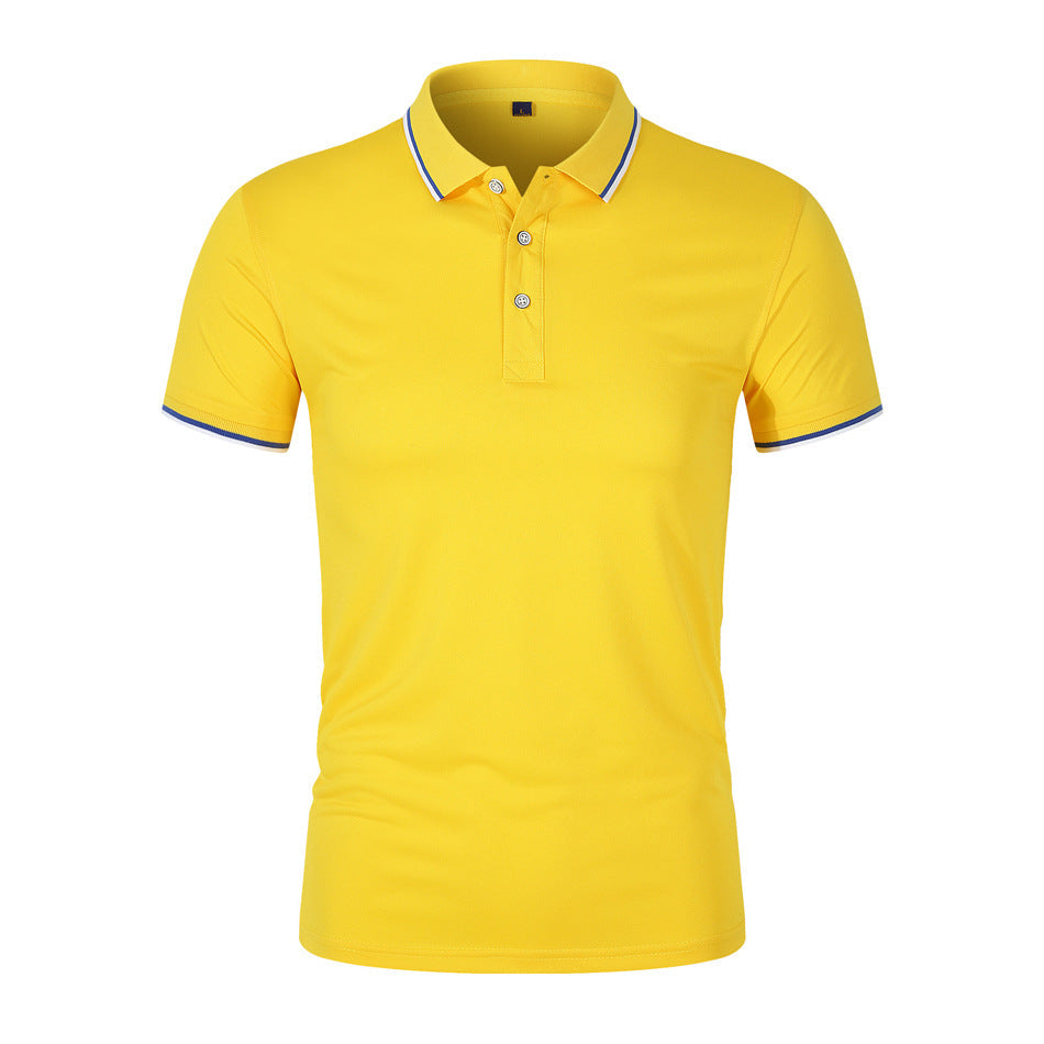 Camiseta de Hombre de Color Sólido de Manga Corta | Ideal para Verano