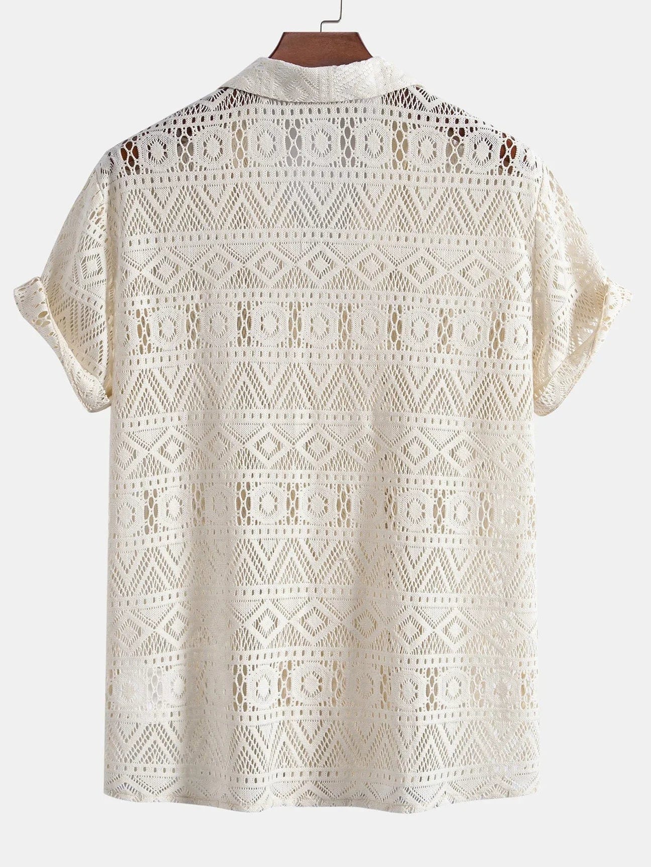 Camiseta con Cuello en V y Botones para Hombre – Elegante y Versátil