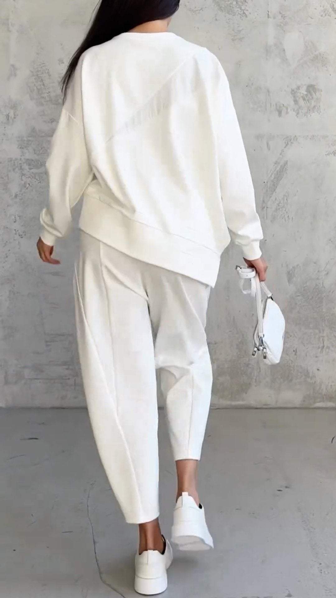 Dobra - Conjunto de Dos Piezas con Escote Redondo